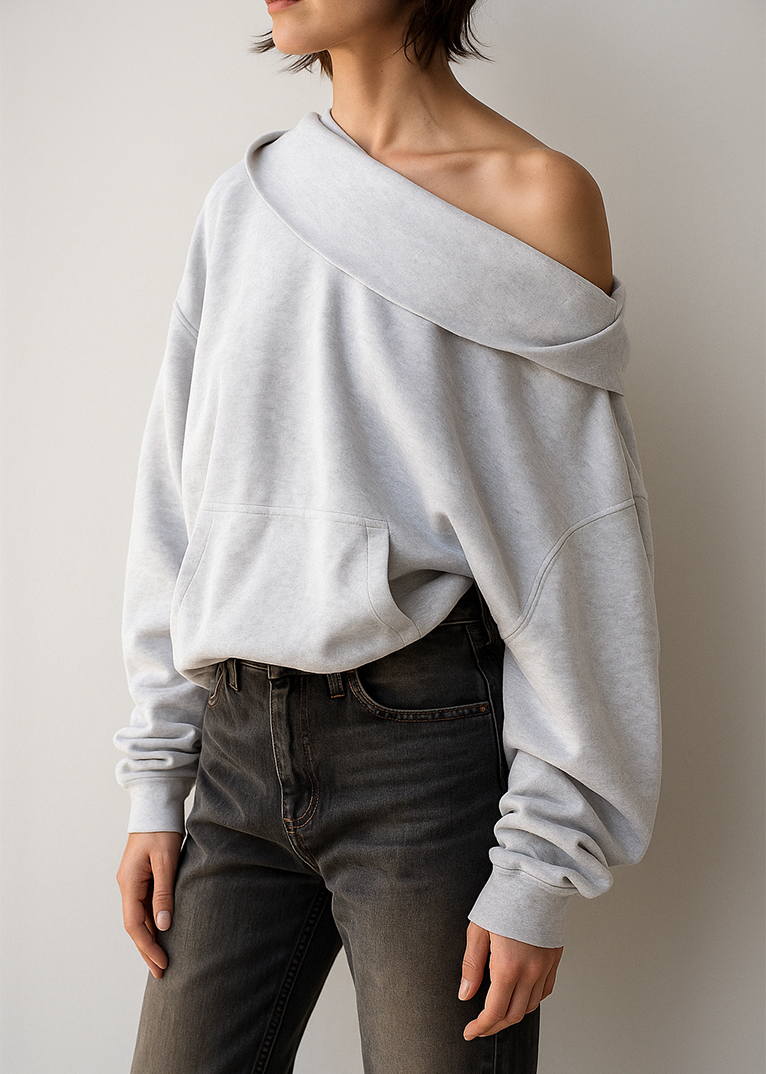 Eclipse Drape Hoodie