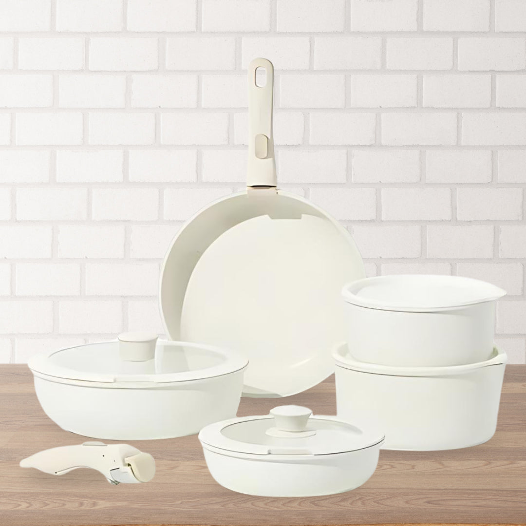 Gourmetific Everyday Ceramic Cookware Set