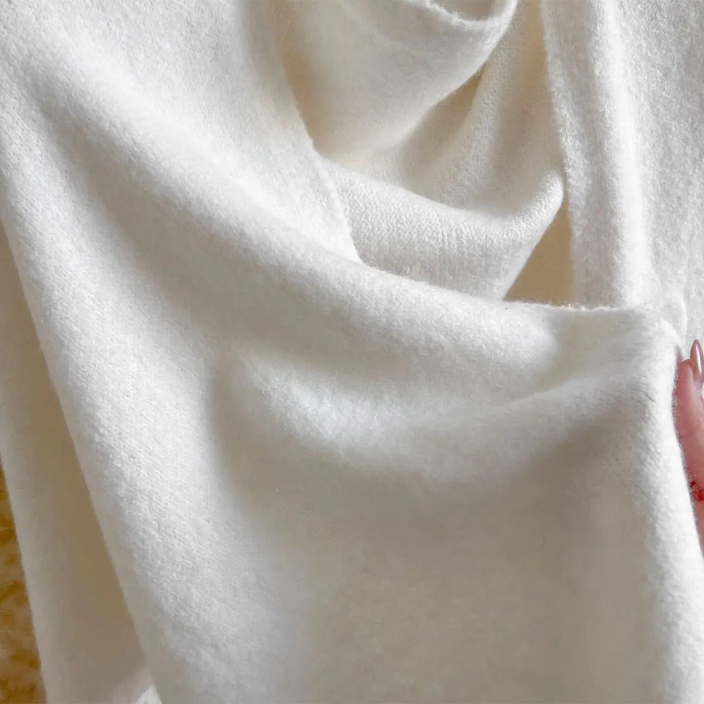 French Wool Triangle Shawl